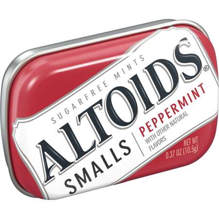 ALTOIDS Altoids Smalls Sugar Free Peppermint .37 oz., PK108 288659